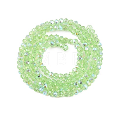 Electroplate Glass Beads Strands LS-EGLA-A044-T2mm-L09-1