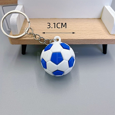 Football PVC Bag Keychain PW-WG5BC74-03-1