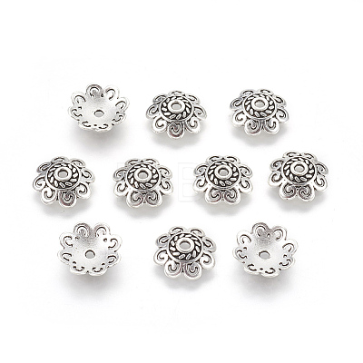Tibetan Style Bead Caps LS-TIBE-60309-AS-LF-1