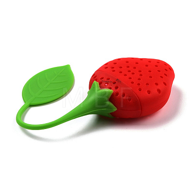 Silicone Tea Infuser AJEW-F056-02B-1