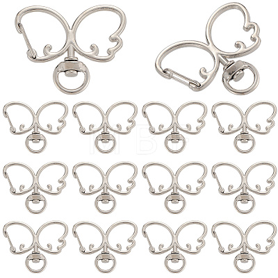 20Pcs Alloy Swivel Clasps FIND-SC0017-28P-1