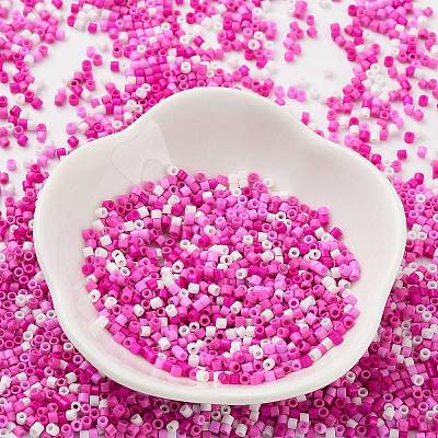 Baking Paint Glass Seed Beads X-SEED-S042-05B-47-1