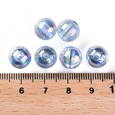 Transparent Acrylic Beads MACR-S370-B10mm-749-1