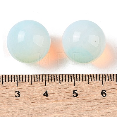 Opalite No Hole Sphere Beads G-K353-04D-19-1