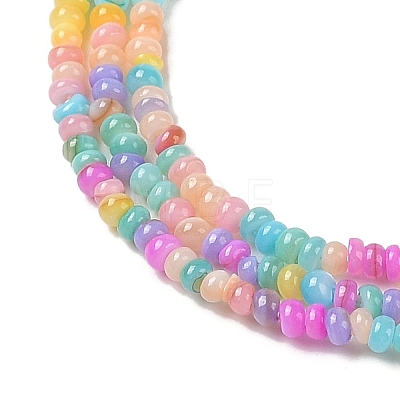 Natural Freshwater Shell Beads Strands SHEL-P017-01A-14-1