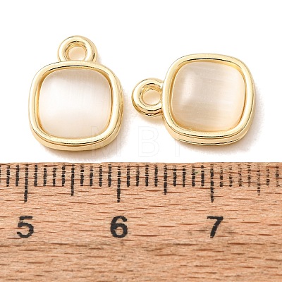 Alloy & Glass Pendants AL-CBA7256-08G-01-1