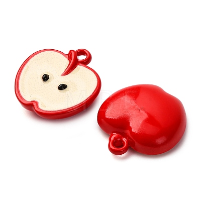 Baking Paint Alloy Pendants FIND-G097-04F-1