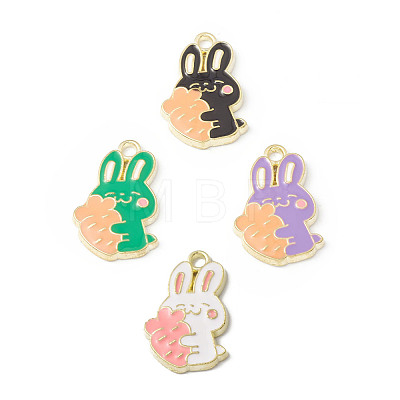 Alloy Enamel Pendants ENAM-G212-01G-1