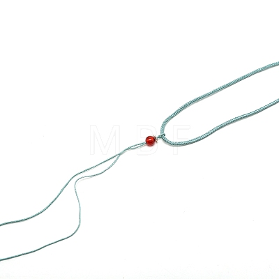 Nylon Pendant Cord Loops NWIR-WH0012-02E-1