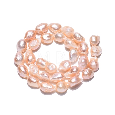 Natural Cultured Freshwater Pearl Beads Strands PEAR-N014-08D-01-1