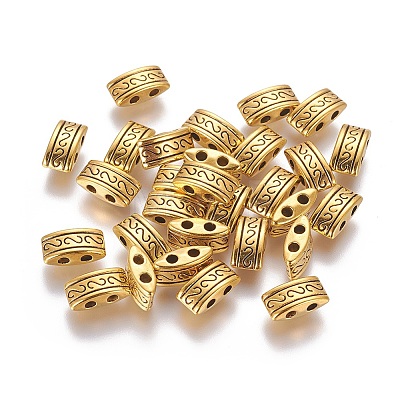 Tibetan Style Multi-Strand Links X-TIBEB-AB0781Y-AG-NF-1