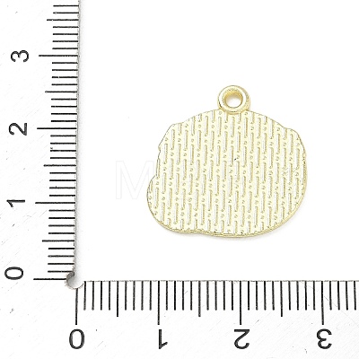 Tennis Alloy Enamel Pendants AL-CBA292F-02G-G-1