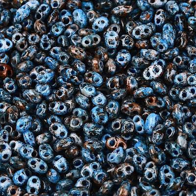 Picasso Glass Seed Beads GL-N001-02A-1