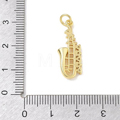 Brass Micro Pave Clear Cubic Zirconia Pendants KK-D289-01G-15-1