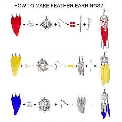 DIY Earring Making DIY-SC0004-49-1