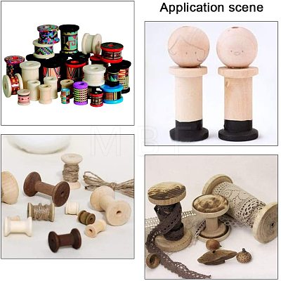 Wooden Empty Spools for Wire WOOD-PH0008-52-1