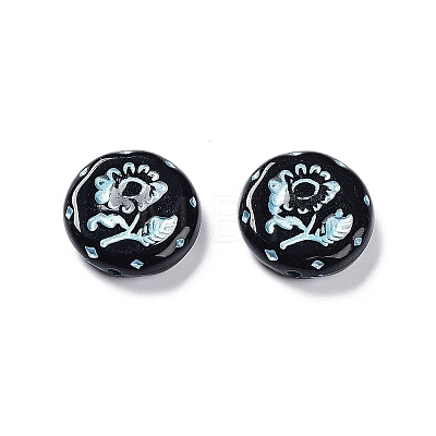 Opaque Acrylic Beads OACR-G016-27E-1