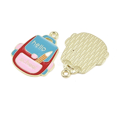 Alloy Enamel Pendants ENAM-L055-01E-01-1