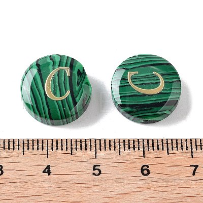 Synthetic Malachite Beads G-A238-01C-1