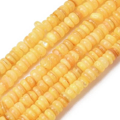 Dyed Natural Freshwater Shell Beads Strands SH-CBA2978-05B-1