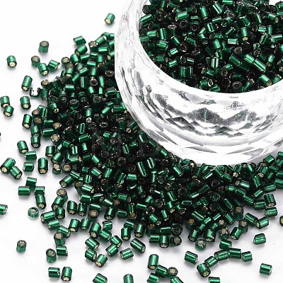 Glass Bugle Beads SEED-S032-08A-53A-1