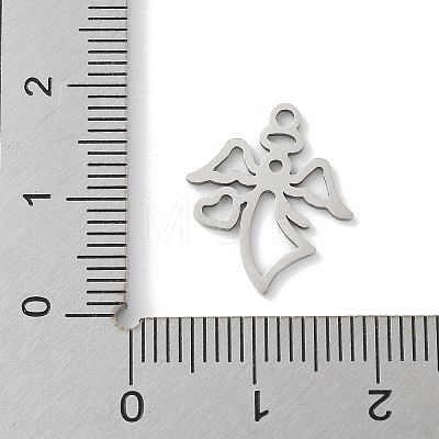 201 Stainless Steel Pendants STAS-S157-01E-P-1