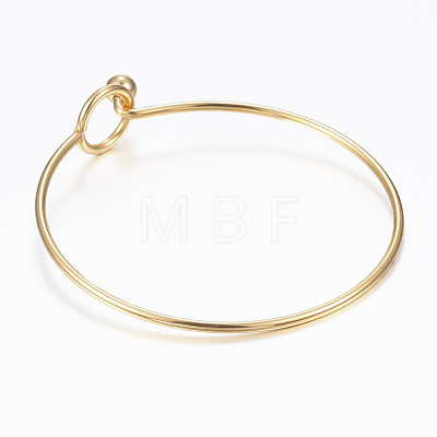 304 Stainless Steel Bangle BJEW-H530-01-1