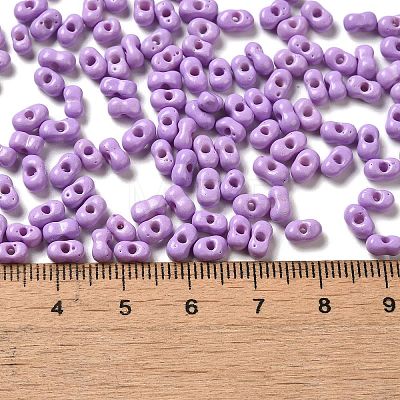 Baking Paint Glass Seed Beads SEED-K009-01A-11-1