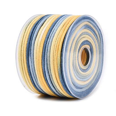 50M Segment Dyed Macrame Cotton Cord OCOR-Q060-01A-07-1