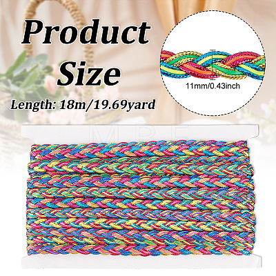 Filigree Corrugated Lace Ribbon OCOR-WH0080-65D-1