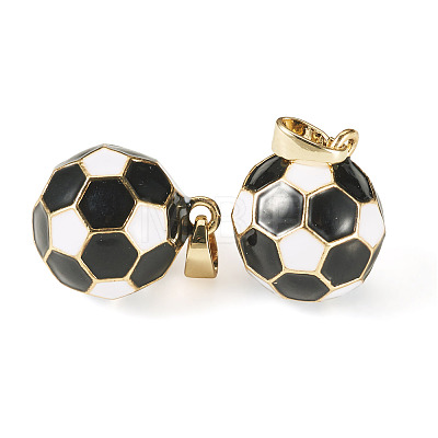 2Pcs Brass Enamel Charms KK-TA0008-66-1