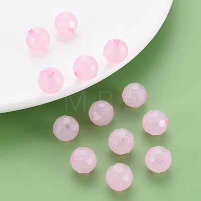 Imitation Jelly Acrylic Beads MACR-S373-97B-E10-1