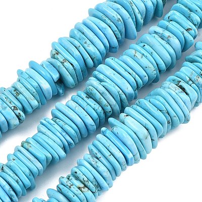 Natural Howlite Beads Strands G-A302-A01-02-1