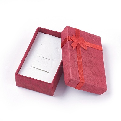 Cardboard Jewelry Boxes CBOX-WH0002-1