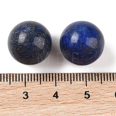 Natural Lapis Lazuli No Hole Sphere Beads G-K353-04C-10-1