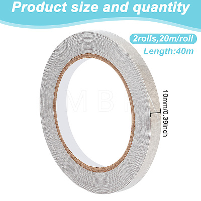 Conductive Fiberglass Fabric Adhesive Tape AJEW-WH0039-47B-1