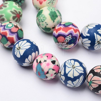 Handmade Polymer Clay Beads FIMO-12D-1