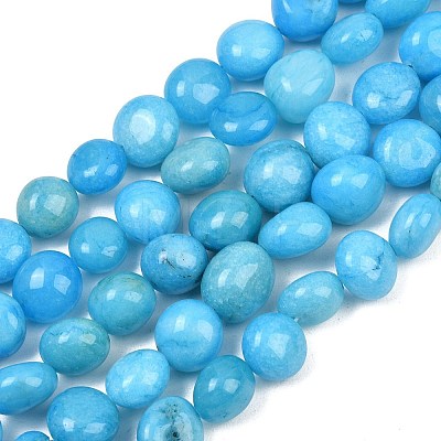 Dyed Natural White Jade Beads Strands GG-CBACF26-B01-02-1