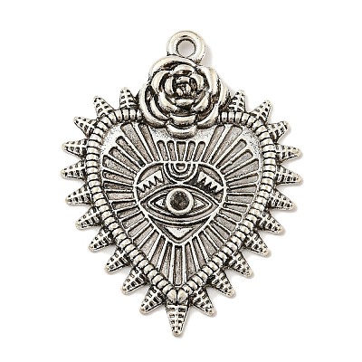 Tibetan Style Alloy Pendants Enamel Settings LS-TIBE-L013-10AS-02-1