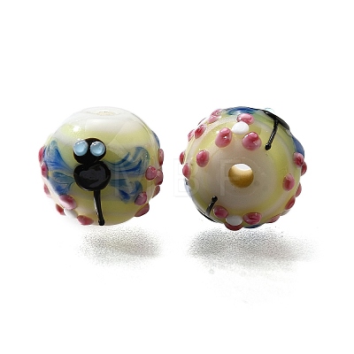 Handmade Lampwork Beads LAMP-K042-08C-1