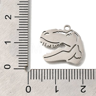 201 Stainless Steel Pendants STAS-R136-30P-1