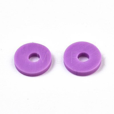 Handmade Polymer Clay Beads X-CLAY-Q251-6.0mm-112-1