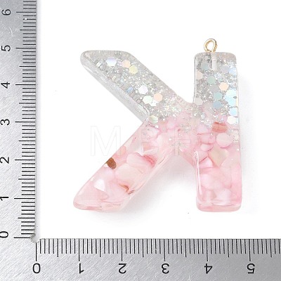 Resin Pendants RESI-B029-01P-K-1