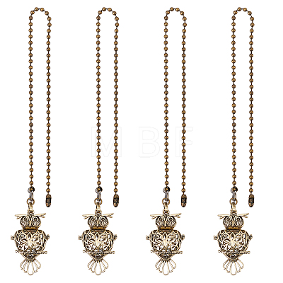 Brass Ceiling Fan Pull Chain Extenders AJEW-PH01441-1