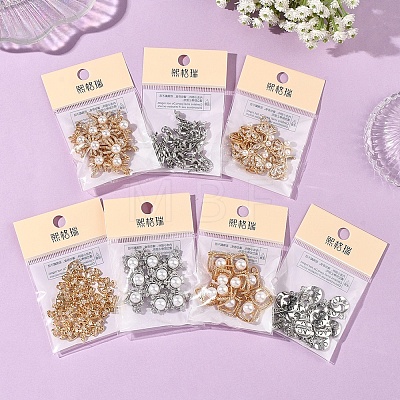 SHEGRACE Valentine's Day Brass Micro Pave Clear Cubic Zirconia Charms XGRQ4N919-704G-1