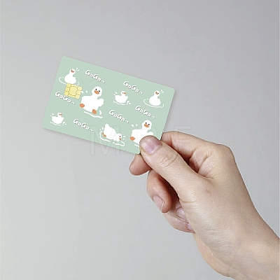PVC Plastic Waterproof Card Stickers DIY-WH0432-031-1