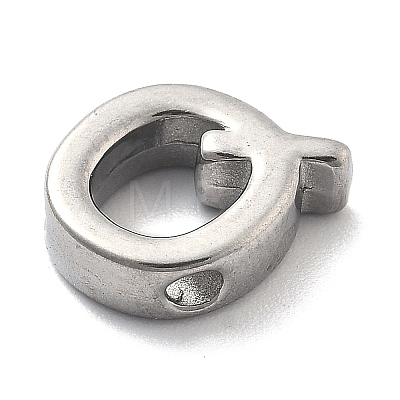 304 Stainless Steel Charms STAS-R138-07P-Q-1