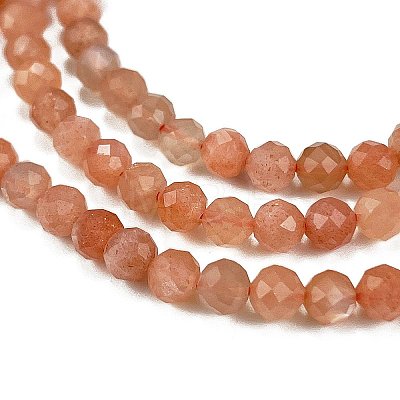 Natural Moonstone Beads Strands G-C127-A02-02-1