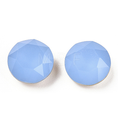 Pointed Back Glass Rhinestone Cabochons RGLA-T029-10mm-24-1