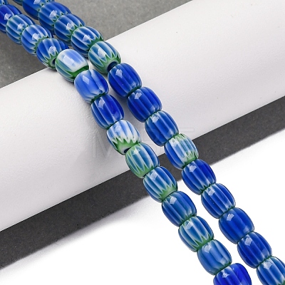 Handmade Lampwork Beads Strands LAMP-K041-01A-21-1